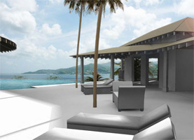 Five Bedroom Villa with infinity pool at  Mount Cinnamon Resort Grenada, West Indies